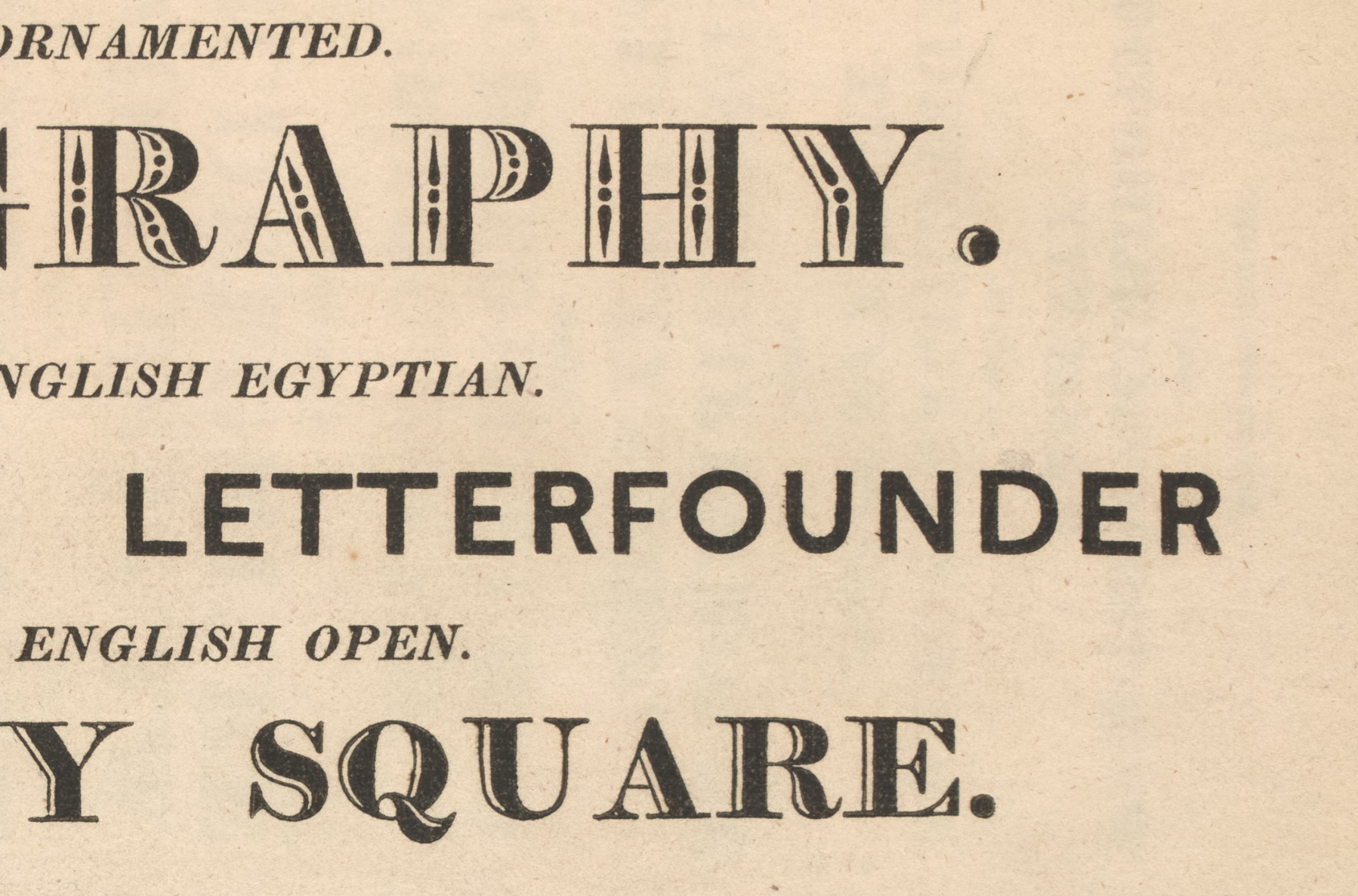 1860 Typeface Counterspace Typography Timeline
